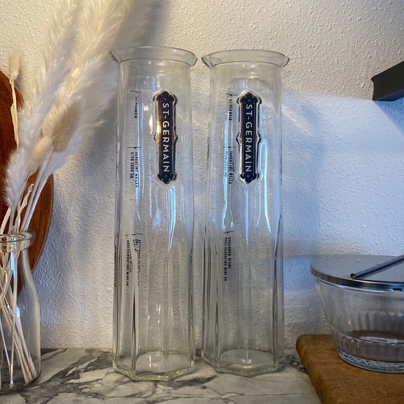 St. Germain Dining St Germain Glass Cocktail Liqueur Carafe Mixer